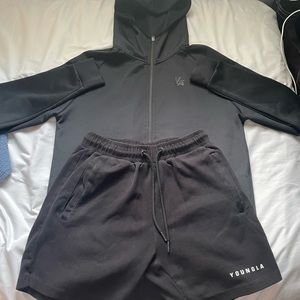 YoungLa Bundle (Perfect Shorts: Medium & Track Jacket: Large)
